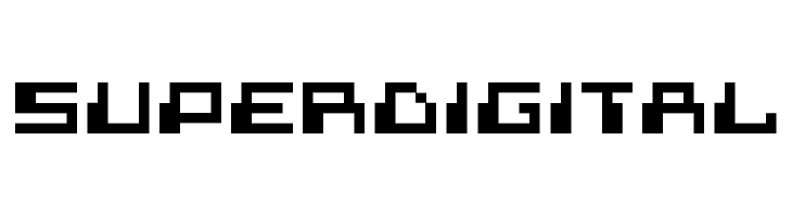 superdigital Font