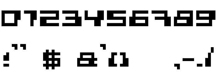 superdigital Font OTHER CHARS