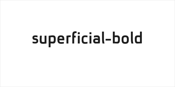 superficial-bold Logo