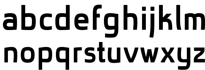 superficial-bold Font LOWERCASE
