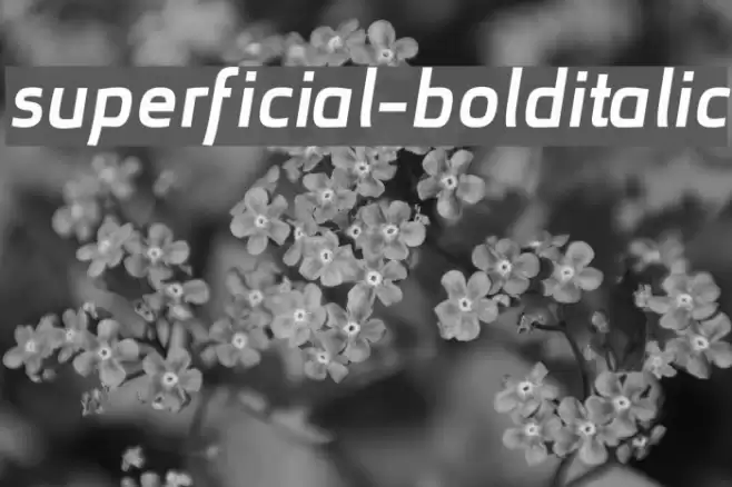 superficial-bolditalic examples