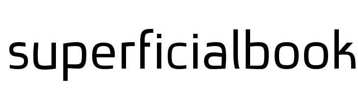 superficialbook  Frei Schriftart Herunterladen