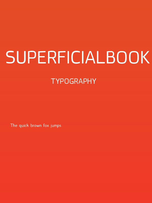 superficialbook Poster