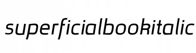 superficialbookitalic  baixar fontes gratis
