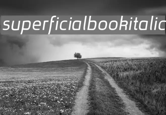 superficialbookitalic examples