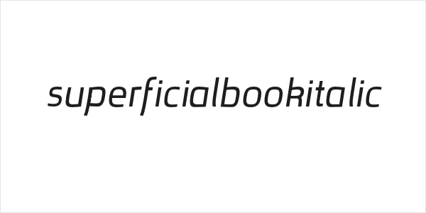 superficialbookitalic Logo