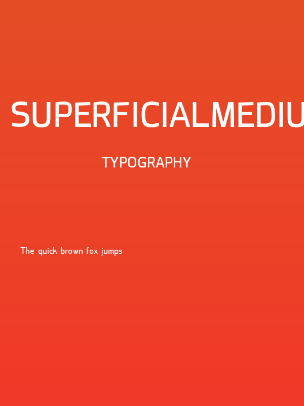 superficialmedium Poster