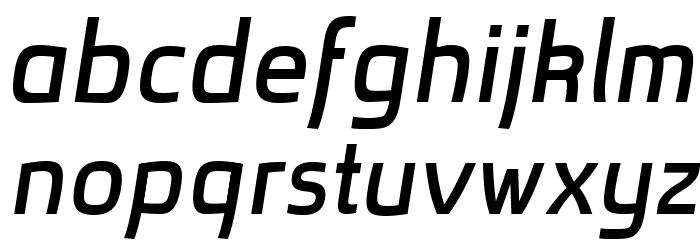 superficialmediumitalic Font LOWERCASE