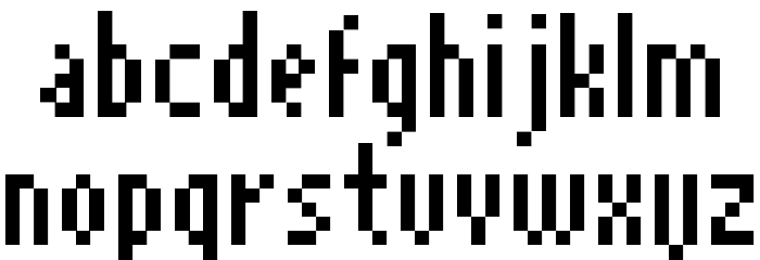 superhelio _small Font LOWERCASE