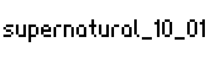 supernatural_10_01 Font