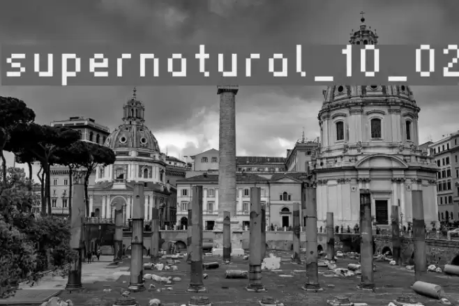 supernatural_10_02 Schriftart examples