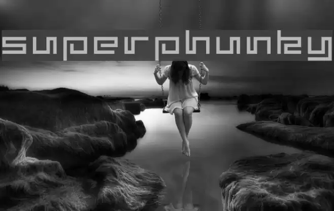 superphunky Font examples