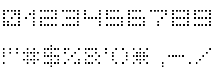 superpoint _square Font OTHER CHARS