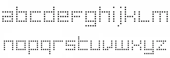 superpoint _square Schriftart Groß