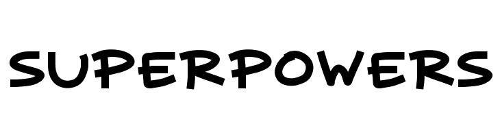 superpowers Font