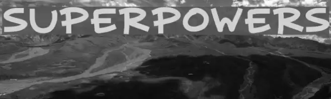 superpowers Font examples