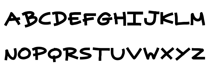 superpowers Font LOWERCASE