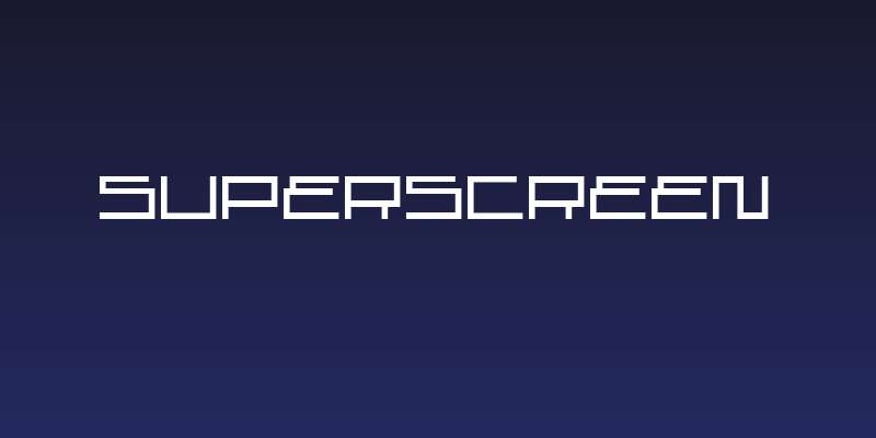superscreen Social Header