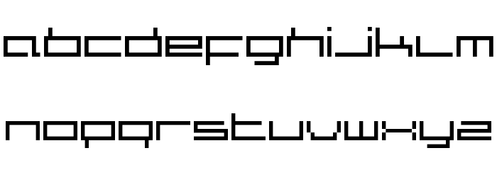 superscreen Font LOWERCASE