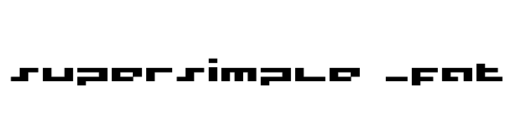 supersimple _fat  baixar fontes gratis