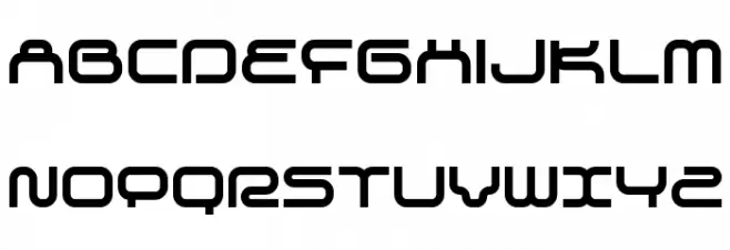 supersonic Bold Шрифта ВЕРХНИЙ