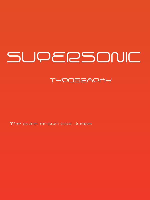 supersonic Poster