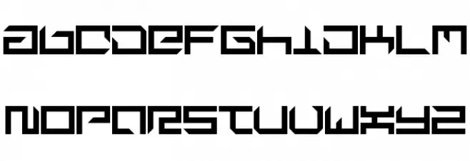 suplex Font UPPERCASE