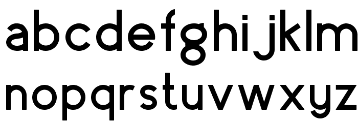 surrounding__ bold Font LOWERCASE