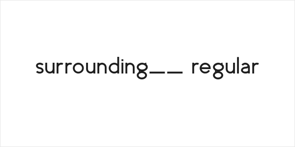 surrounding__ regular Logo