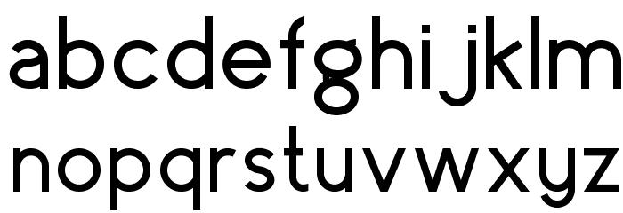 surrounding__ regular Font LOWERCASE