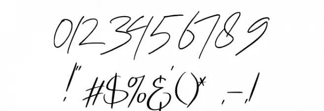 suttimmos Font OTHER CHARS