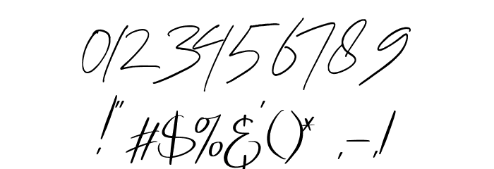 suttimmos Font OTHER CHARS