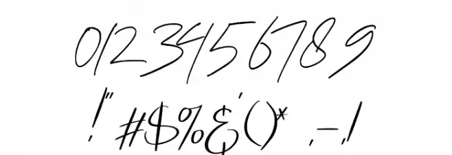 suttimmos Font OTHER CHARS