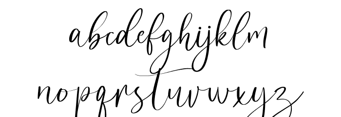 suttimmos Font LOWERCASE