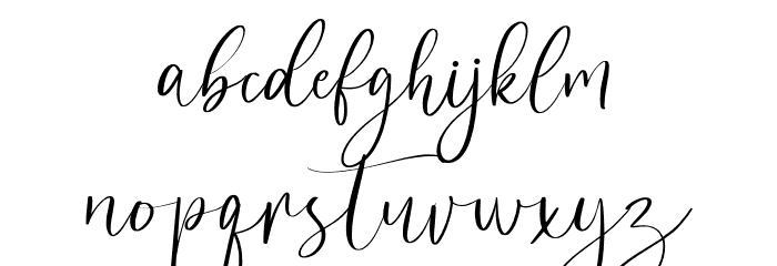 suttimmos Font LOWERCASE