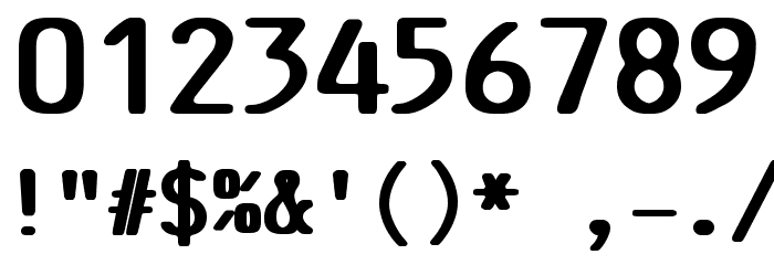 SV Basic Manual Bold Font OTHER CHARS