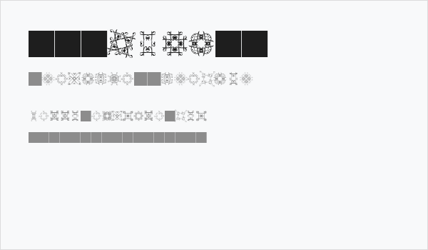 SVGfont 1 Business Card