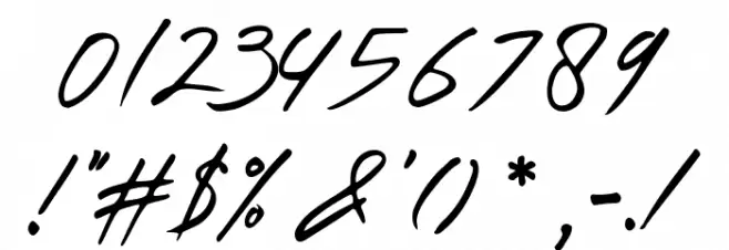 SvengallyCharlotte Font OTHER CHARS