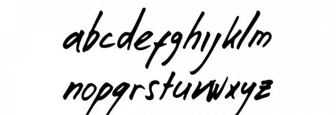 SvengallyCharlotte フォント 小文字