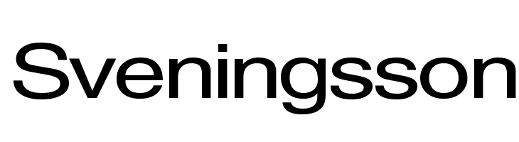 Sveningsson Font