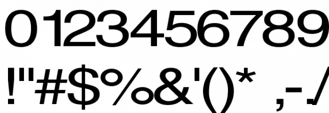 Sveningsson Font Alte caractere
