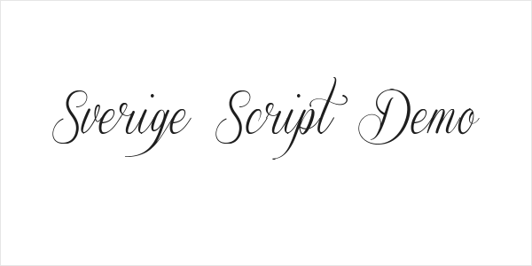 Sverige Script Demo Logo