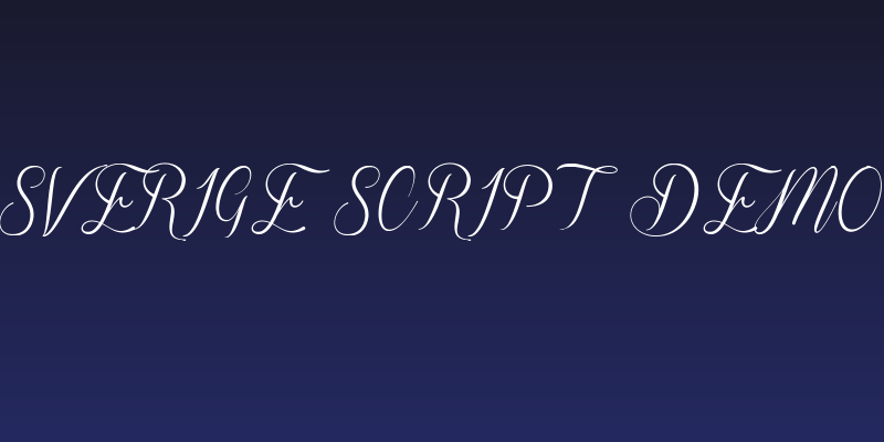 Sverige Script Demo Social Header