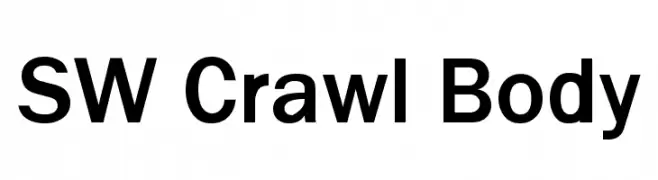 SW Crawl Body  フリーフォントのダウンロード