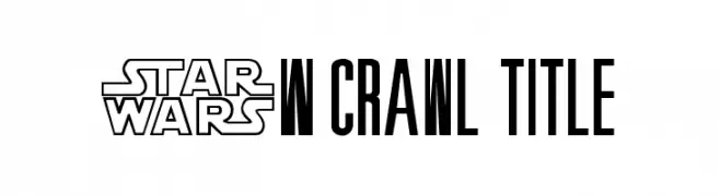 SW Crawl Title  Frei Schriftart Herunterladen