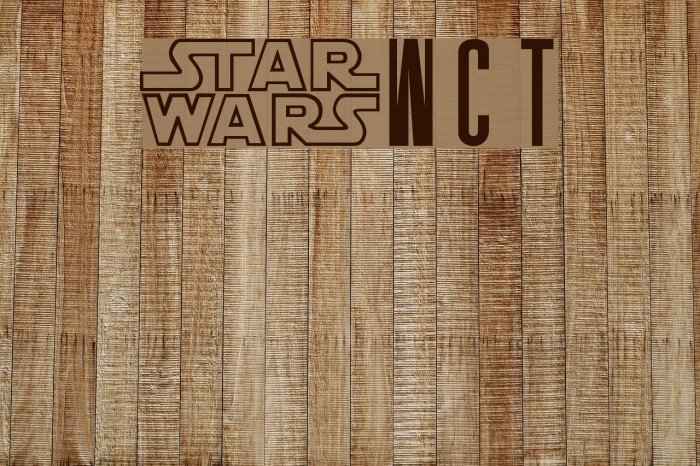 SW Crawl Title Font examples