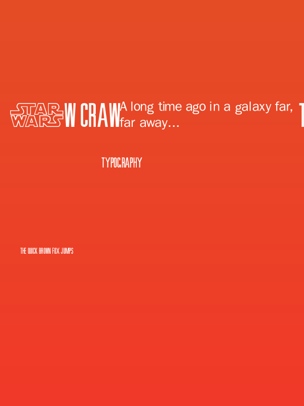SW Crawl Title Poster