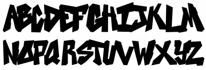 SWEET AS REVENGE Schriftart Groß
