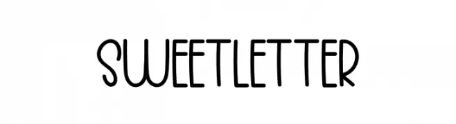 SWEET LETTER  Free Fonts Download