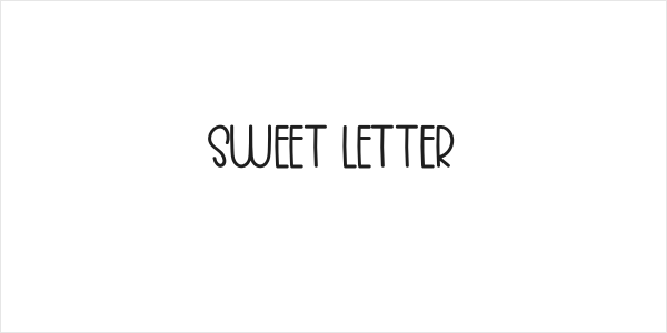 SWEET LETTER Logo